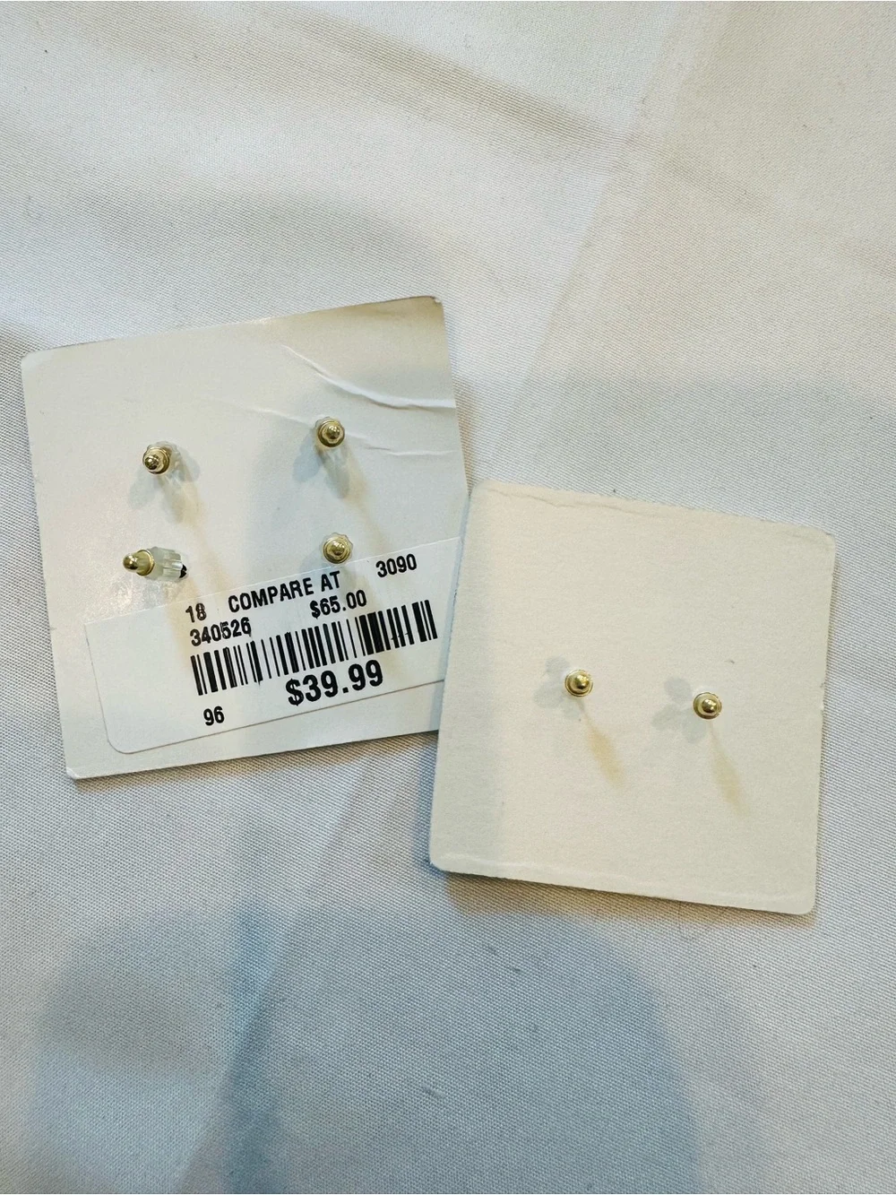 NWT Alex Tori Kids 14K Gold Stud Earrings Bundle